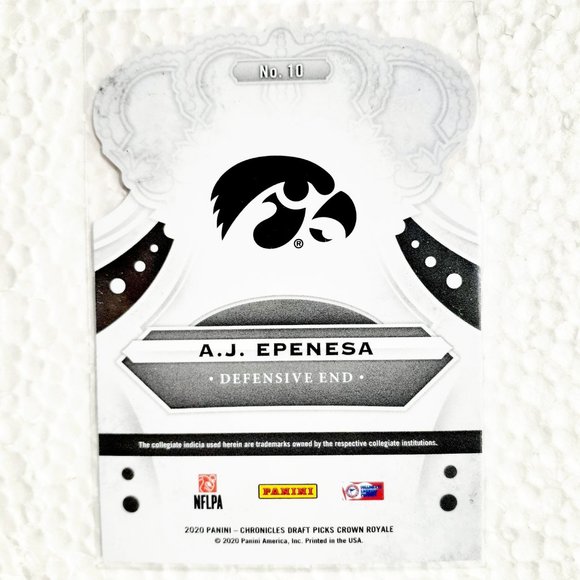 Iowa Hawkeyes 6 Card Lot - CFTBL [4_3_1] - Picture 8 of 14